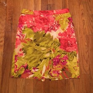 Floral Pencil Skirt from JCrew